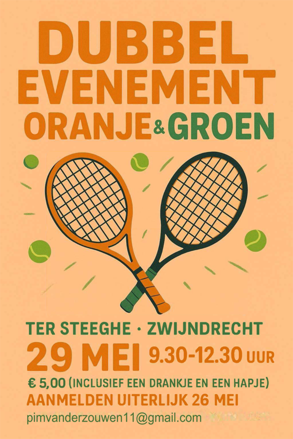 Poster dubbel evenement
