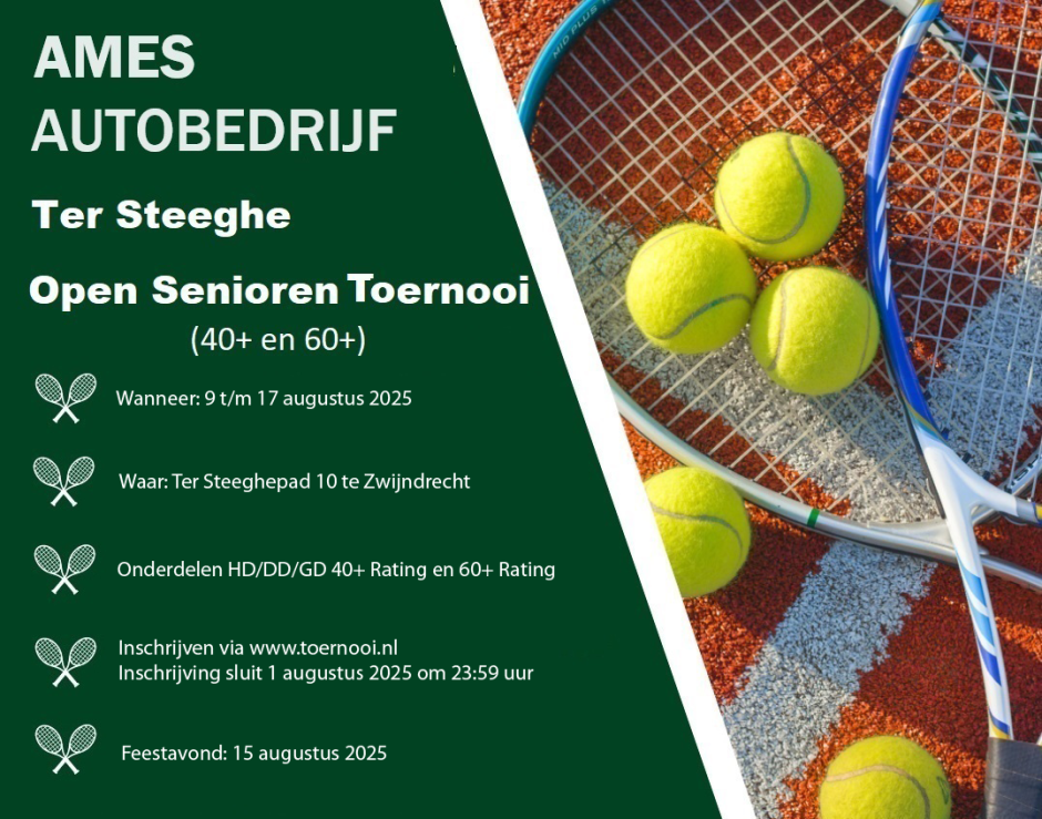 Flyer senioren toernooi