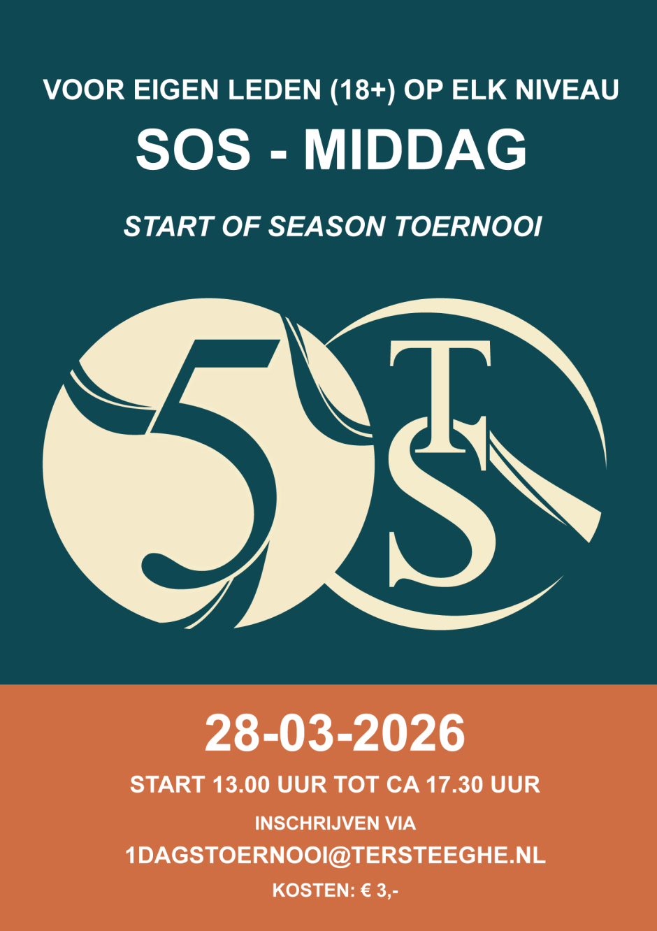 Flyer SOS toernooi
